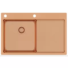 Мойка кухонная Helika-AquaSanita TERRA101N-L-C NANO