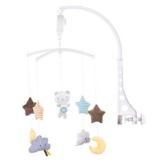 Карусель для кроватки Chipolino MILS02110BS карусель плюш Bear and the stars