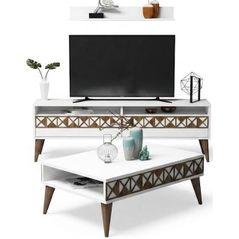 Стенка Trendy Linie белая (комплект мебели для столовой) (GTR001247)