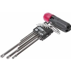 Set de unelte de mână JTC JTC-3924 Set chei TORX cu orificiu T10H-T50H 9 buc.