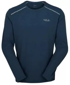Одежда для спорта Rab Tricou barbati Force LS Tee Tempest Blue M (QBL-07-TMB-MED)