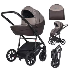Детская коляска Riko Carucior 2in1 Basic Pacco 07 Mocca