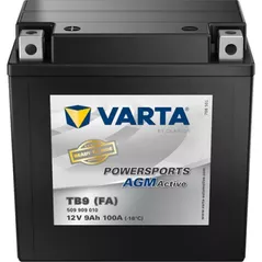 Автомобильный аккумулятор Varta 12V 9AH 100A(EN) клемы 1 (135x75x139) YB9L-B TB9 AGM (509909010I312)