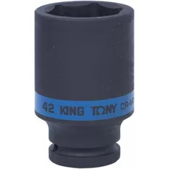 Set de tubulare, bite, duze King Tony 643542M Cap tubular de impact adânc 3/4" 42mm