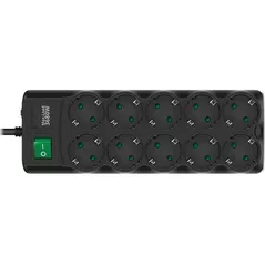 Фильтр электрический Sven SF-10E-16, 10 Sockets, Children protection, 5.0m, Black