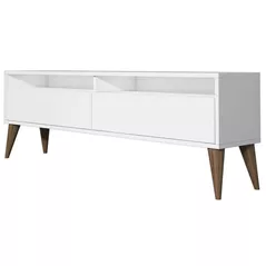 Тумба напольная для TV Trendy Cel mai bun 2, Alb