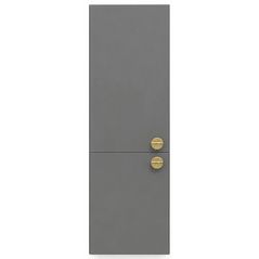 Шкаф-пенал Mashtab 12644 Diplomat suspendat 400x1200mm Antracit-Moka