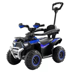 Tolocar Richi (605723) Tolocar albastru cu maner parental (609)