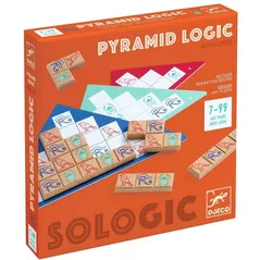 Joc de logică Djeco DJ08532 Joc de societate Pyramid Logic