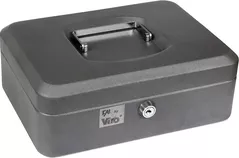 Cashboxe Viro 5281 Silver (90x250x180) cu cheie, art.03.032