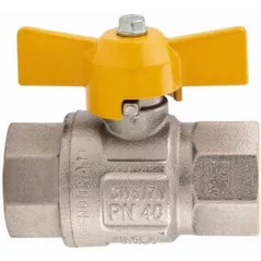 Запорная арматура Itap 02450 Шаровой клапан, диаметр 1/2" FI/FI "ГАЗ", дроссельная заслонка PN50 068B012