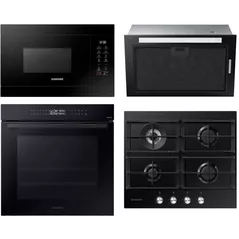 Set de tehnică încorporabilă Samsung NV7B4245VAK/WT + NA64H3030AK/WT + MG22M8254AK/E2 + NK52FG454CM/UR