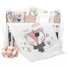 Детское постельное белье PernaMea Set lenjerie 8 piese Cosita Vulpe (PM.105897/7)