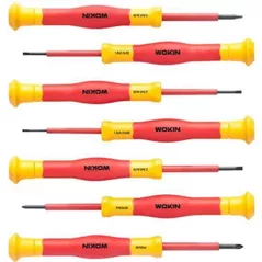 Set de unelte de mână Wokin Set de 7 surubelnite de precizie izolate VDE line PREMIUM (562407)