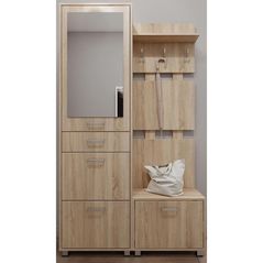 Мебель для прихожей Fabrik Home Milana 1200 дуб сонома