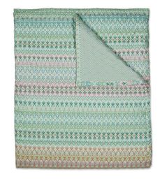 Textile de casă Pip Studio 329631 Ashanti Quilt Green 220x260