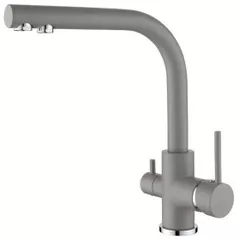 Смеситель кухонный Helika-AquaSanita 2663L-221 AKVADUO LONG Light grey