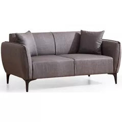 Canapea Trendy Belissimo Gri inchis (2 locuri)