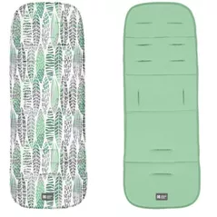 Аксессуар для колясок Kikka Boo 31108040086 Salteluta pentru carucior Leaves Mint