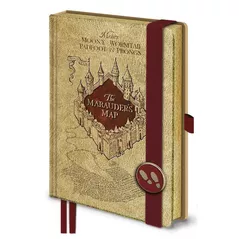 Carnet Pyramid International SR2501426 HARRY POTTER (MARAUDERS MAP) LUXE SLIDER