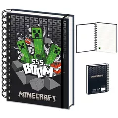 Carnet Pyramid International SR74694 Minecraft (Boom) A5 3d Lencitular Notebook