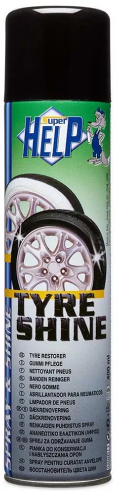 Produs de îngrijire auto Super Help 7400 Очиститель шин пенный 400 мл