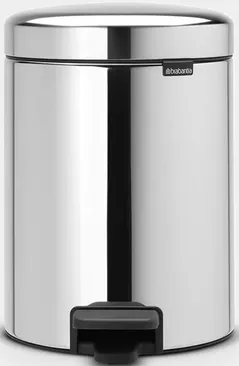 Урна для мусора Brabantia 11 26 21 NewIcon 5L, Brilliant Steel