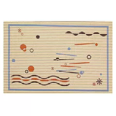 Covoraș de baie Bisk 01615 din spuma MULTI 50x80cm abstract