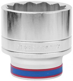 Набор головок, бит, насадок King Tony 833071M головка торцевая 71мм 12 гранная 1"
