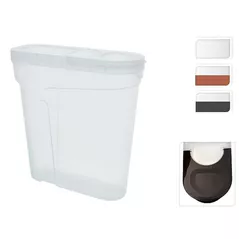 Container alimentare Promstore 53746 Container pt produse vrac Jagiello 4l, 25x9.5x2.7cm, cu dozator