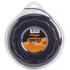 Леска для триммера Villager Нить нейлоновая Vortex 2,7 мм*56 м