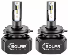 Автомобильная лампа Solar H4 12/24V 6000K 5000Lm 40W CSP1860 2шт