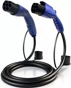 Зарядная станция EvDrive EV-T2-GBT-11KW, Cablu (cu fișe) pentru încărcător Type 2 - GB/T, 11 kW, 32A, 400V (Trifazat)