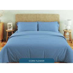 Lenjerie de pat Relaxe Home Lenjerie de pat Soft Dreams (EURO) (200x220) (Cornflower)