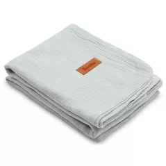 Lenjerie de pat pentru copii Sensillo 42800 Покрывaло муслин 75x100 Grey