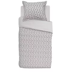 Lenjerie de pat Moooi 239576 Umbrella Squid 140x200/220 Silver