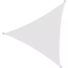 Umbră pentru grădină Profmet 391036 Prelata umbrire, triunghiulara, 3.6x3.6x3.6m, 130g/m2, alb HDPE