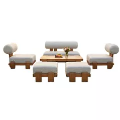 Mobilier pentru grădină SunYard Set Tokyo (canapea tripla, 2 fotolii, masuta)