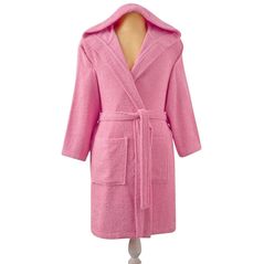 Halat Tac Детский халат Basic Junior Pembe 12-15 years (71306902)