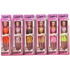 Кукла Essa 1212 Păpușă în rochiță de vară, în asortiment, 28 cm