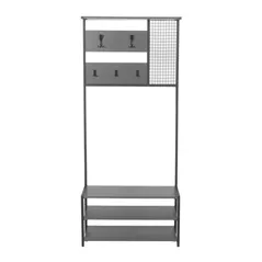 Mobilă pentru antreu Trendy Nomad Portmanto Antracit, 78x182x30cm (GTR001334)