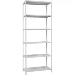 Cтеллаж складской УХЛ-МАШ СК 2,5/1000х600.6 Стеллаж средней нагрузки 120кг (2500х1000х600мм) (6 полок)