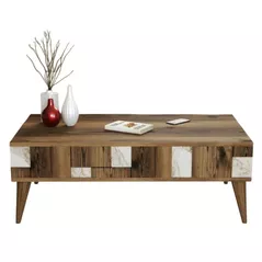 Măsuţă cafea Trendy Madrid, Alb 105x37x60cm