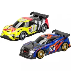 Радиоуправляемая игрушка Silverlit 20705E Exost R/C Build 2 Drive Duo pack Race set