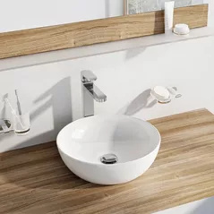Раковина Ravak UNI 400 B Slim D400x125mm White XJX01140003