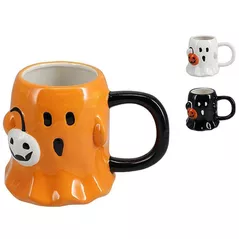Чашка Promstore 58203 Cana 350ml Halloween Fantoma, ceramica