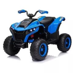 Mașină electrică pentru copii Richi MX652/3 ATV pe acumulator, albastru