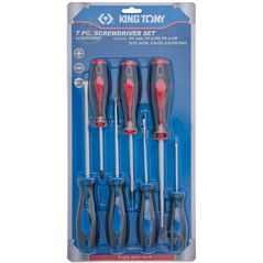 Отвёртка King Tony 30107AMRB отвертки (шлицевые и крестовые) 7 пр.