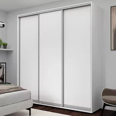 Dulap Nex Home Dulap cu uși glisante, 200x60x240cm, PAL, Alb