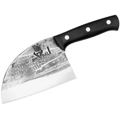 Нож Samura MAD BULL Mini sirbesc, cu miner negru, 145mm (SMB-0041B)